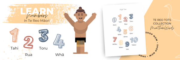 Learn Numbers in Te Reo Māori with MoaThanWords