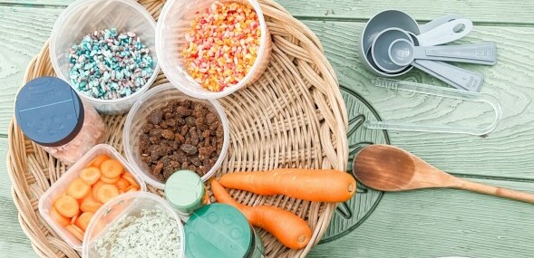Maori Kids Activity for Easter - Bunny Bait Ingredients