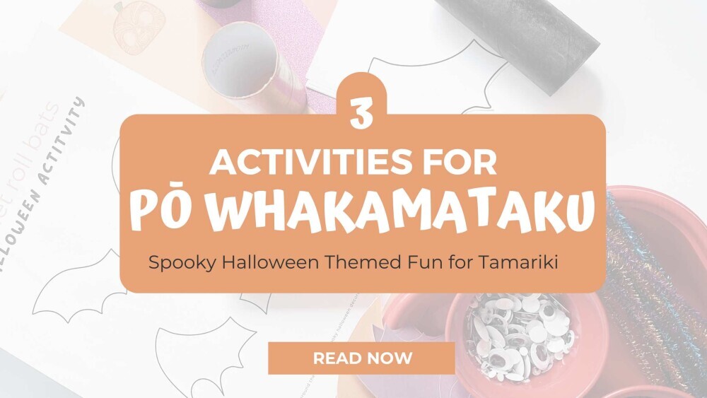3 halloween activities for tamariki
