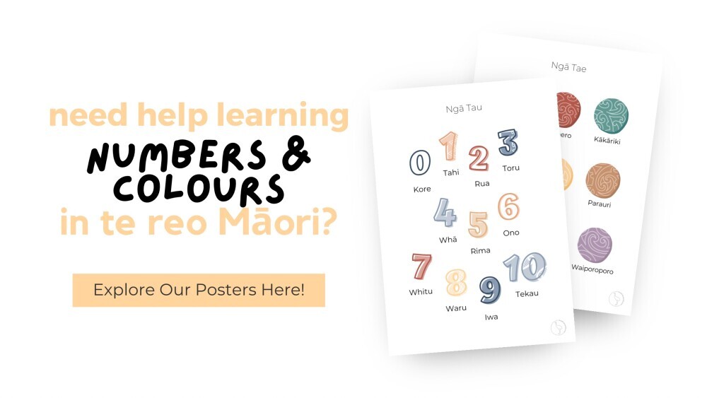 Learn colours and numbers in te Reo Māori here!