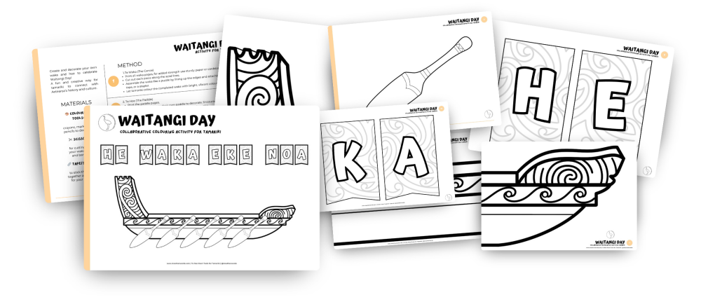 Waitangi Day Kids Activity Kit FREE